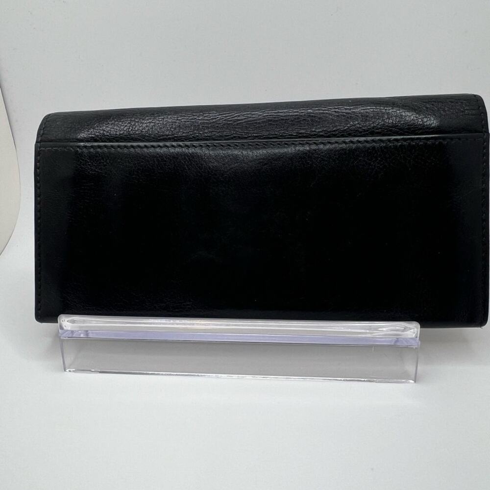 Gucci Black Leather Long Wallet - Picture 2 of 10